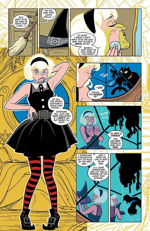Sabrina the Teenage Witch #1 interior page 2