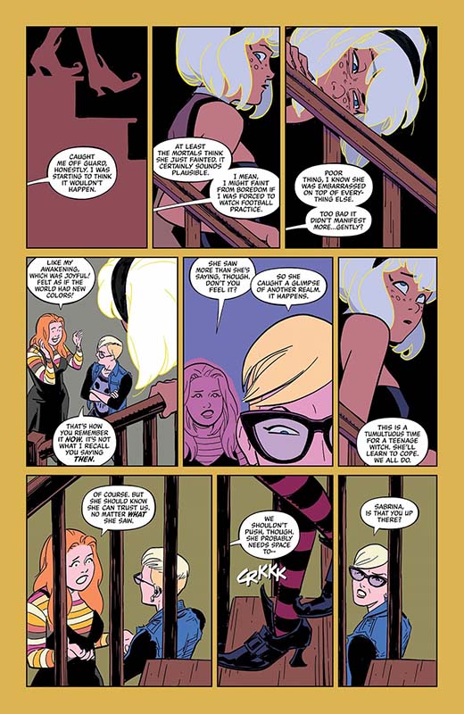 Sabrina the Teenage Witch #1 interior page 3