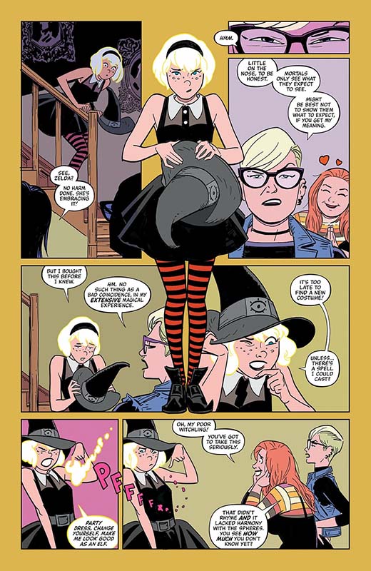 Sabrina the Teenage Witch #1 interior page 4