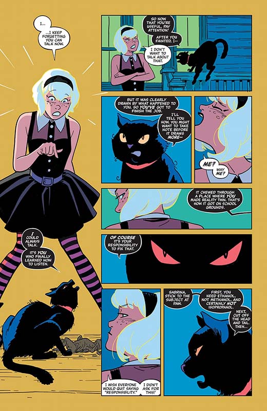 Sabrina the Teenage Witch #1 interior page 6