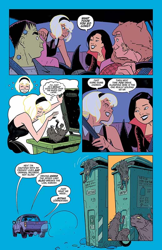 Sabrina the Teenage Witch #1 interior page 8