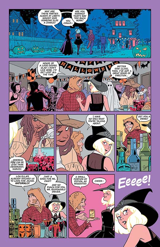 Sabrina the Teenage Witch #1 interior page 9