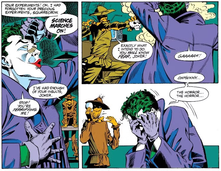 Scarecrow and the Joker in Knightfall