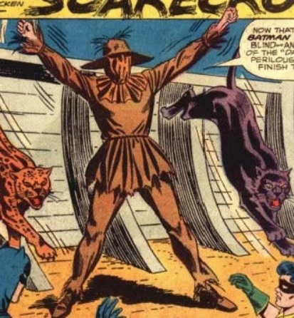 Scarecrow in an early appearance