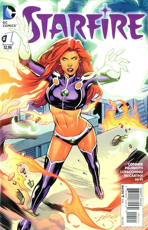 Starfire #1 variant cover by Emanuela Lupacchino
