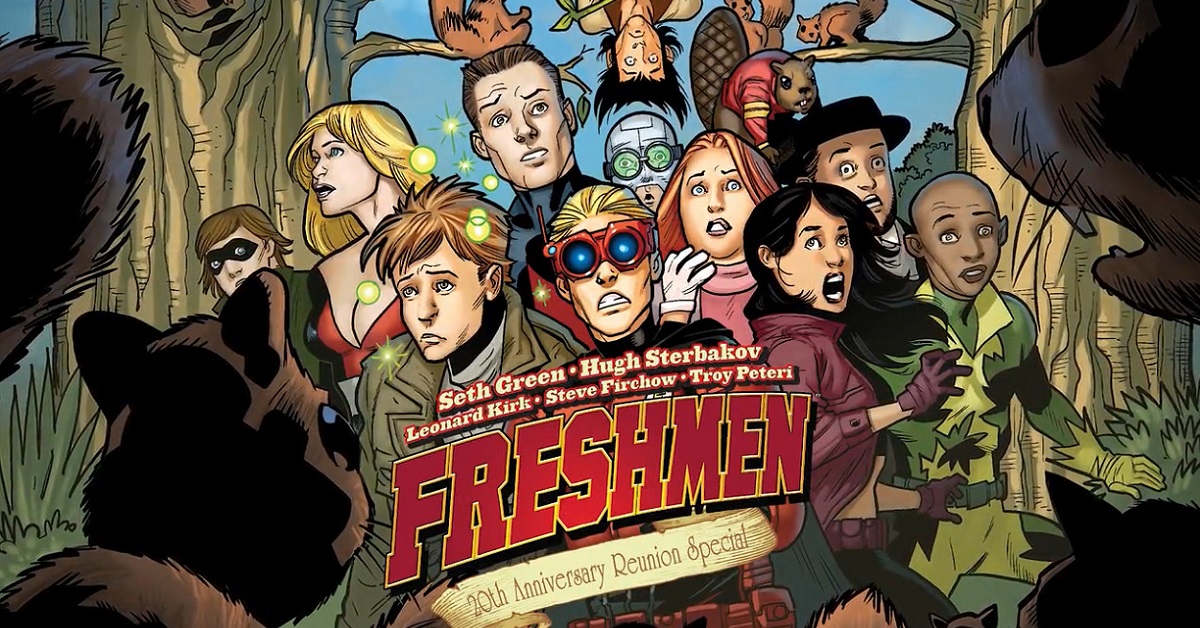 Seth Green’s Freshmen 20th Anniversary Collection on Kickstarter
