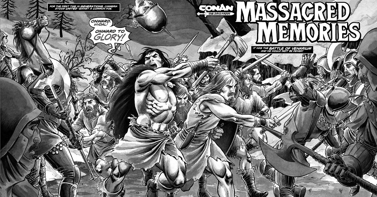 Conan Crossover Comic Special Art Preview from Titan
