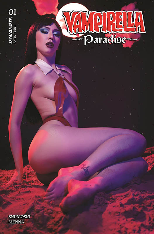 Vampirella Paradise #1 cover of cosplayer Lauren Delorean