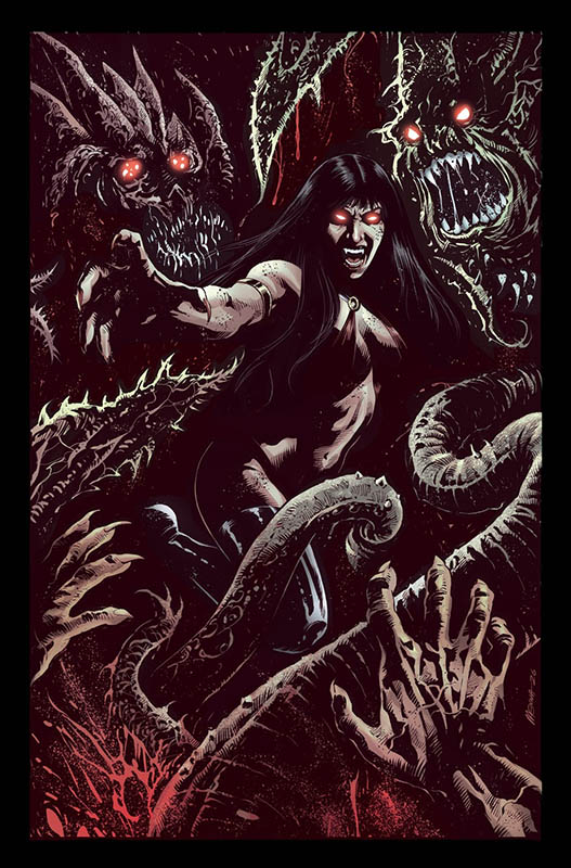 Vampirella Paradise interior art 1