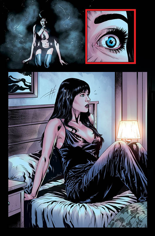 Vampirella Paradise interior art 3