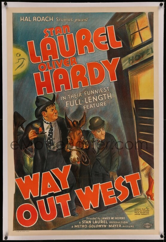 eMoviePoster Way Out West one-sheet