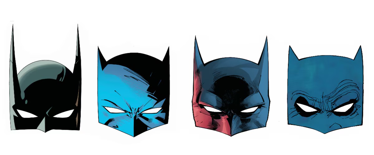 Batman Day paper masks