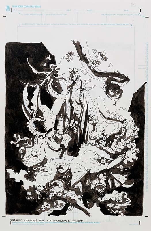 Circus of Bones The Art of Mike Mignola interior art 4