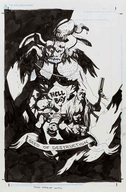 Circus of Bones The Art of Mike Mignola interior art 5