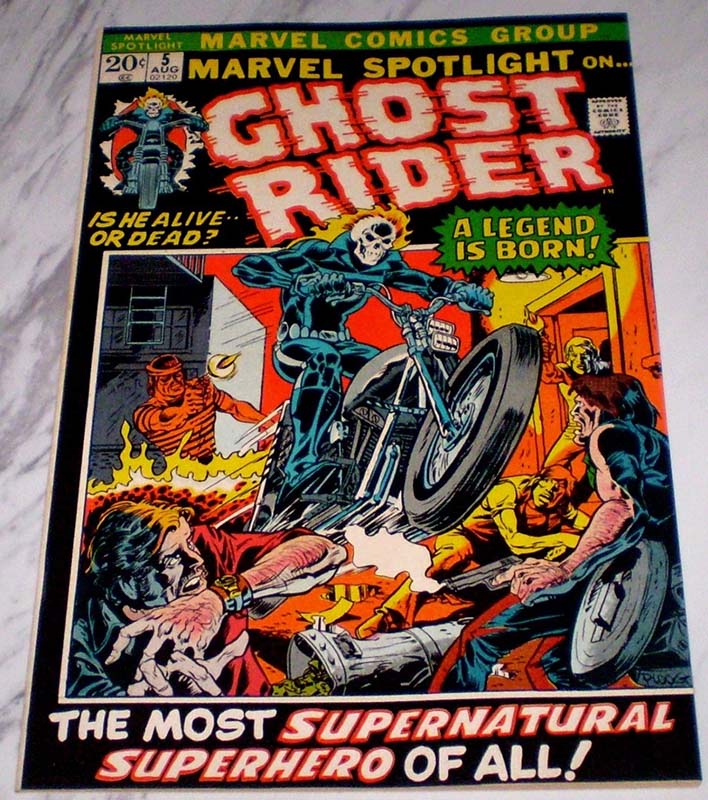 Comic sales on eBay – Marvel Spotlight #5