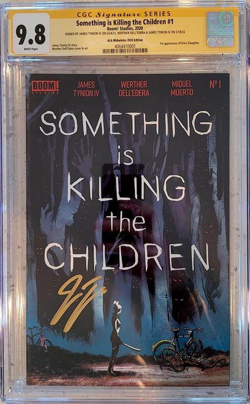 Comic sales on eBay Something is Killing the Children #1