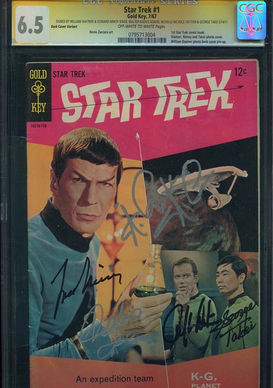 Comic sales on eBay Star Trek #1