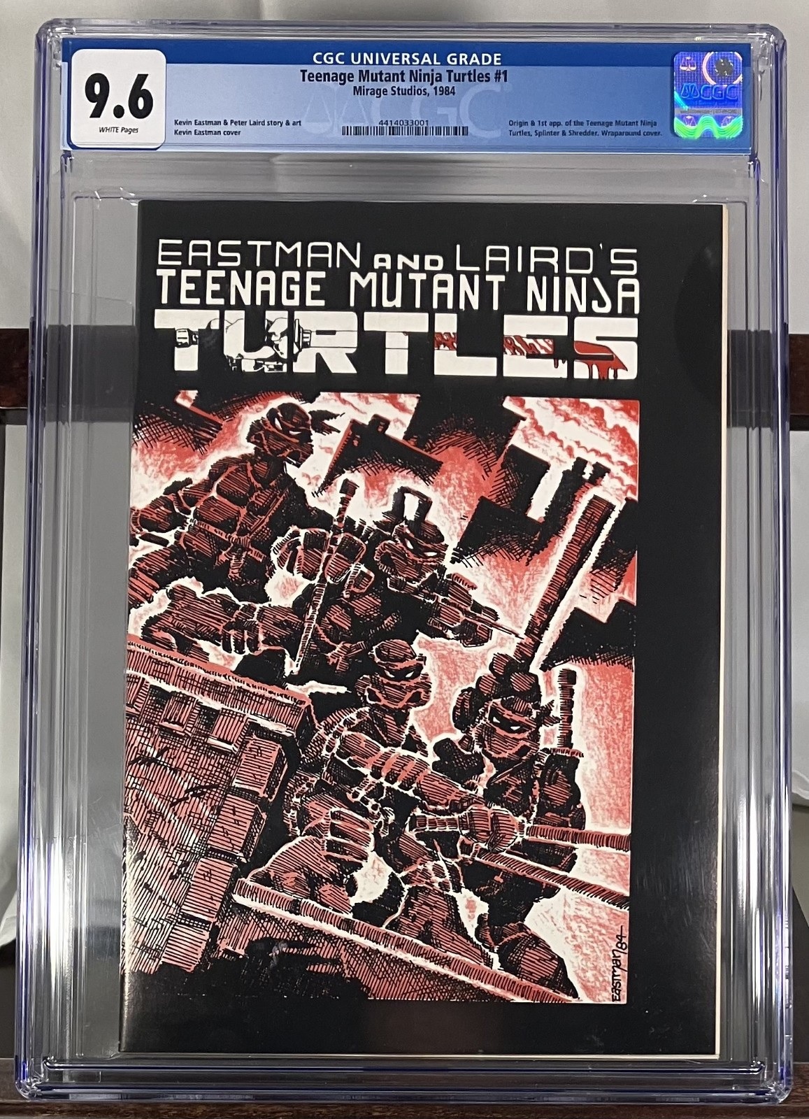 Comic sales on eBay Teenage Mutant Ninja Turtles #1
