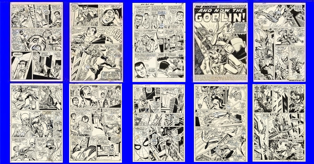 ComicConnect Amazing Spider-Man Original Art Auction Closes Oct. 4