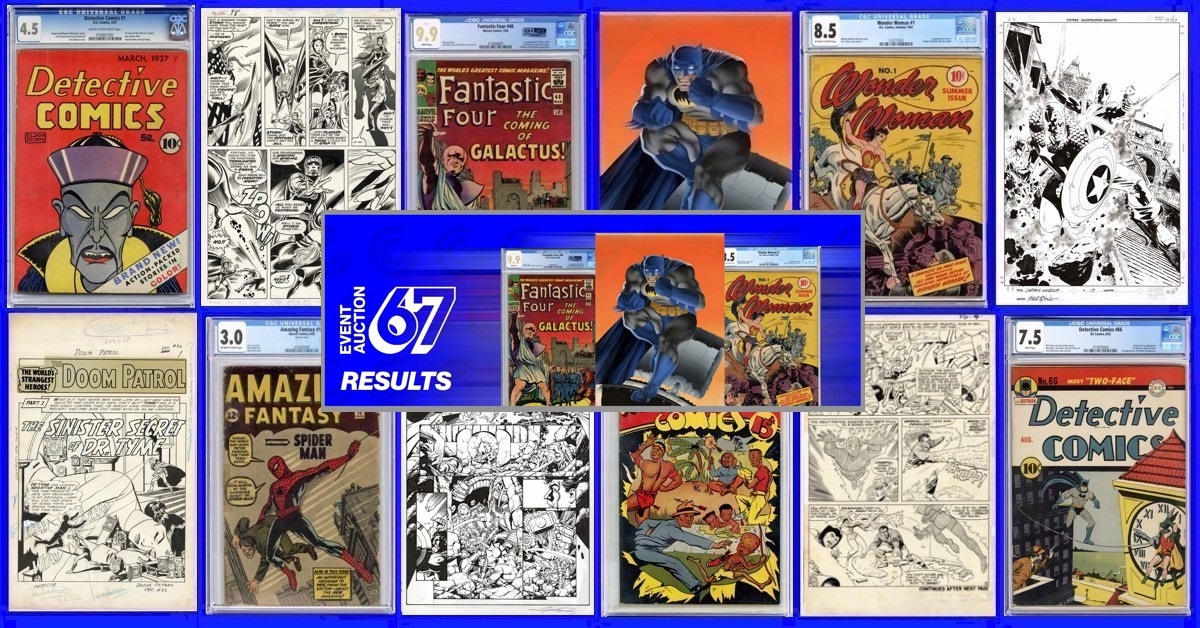 ComicConnect’s Event Auction 67 Wraps with Record Sales