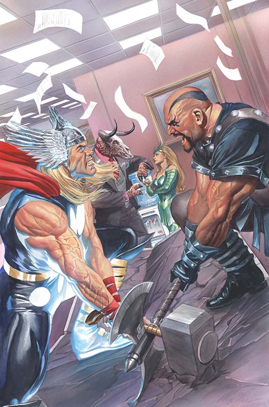 ComicLink Alex Ross Immortal Thor #10 cover