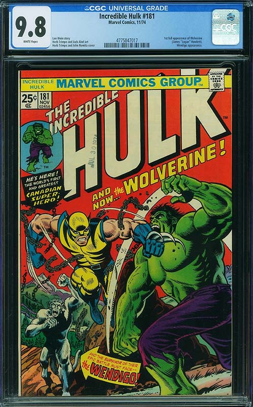 ComicLink Incredible Hulk #181