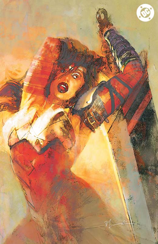 DC at NYCC Absolute Wonder Woman #1 cover by Bill Sienkiewicz
