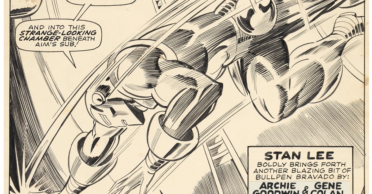 Iron Man #1 Title Splash Leads Heritage’s Comic Art Auction