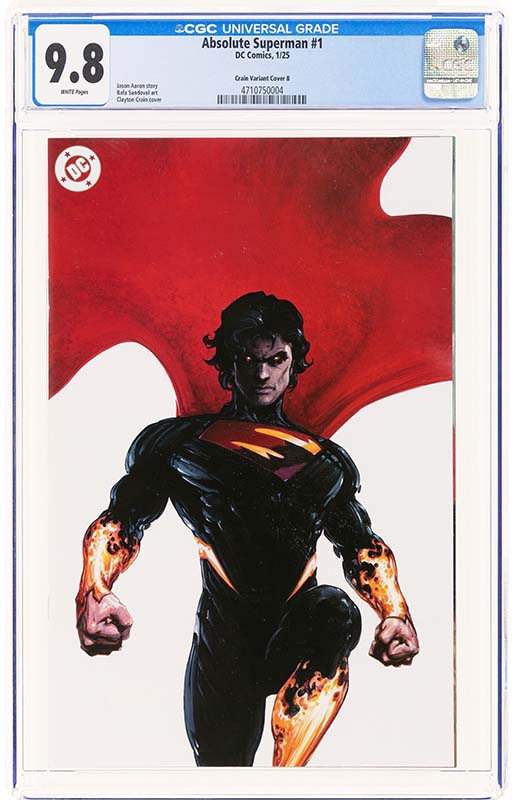 Heritage weekly auctions Absolute Superman #1
