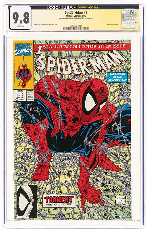 Heritage weekly auctions Spider-Man #1