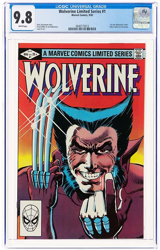 Heritage weekly auctions Wolverine Limited Series #1