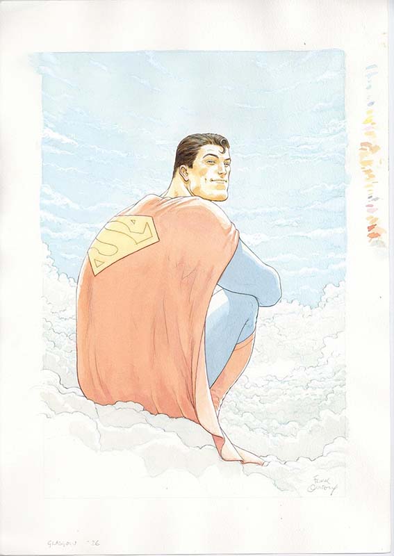 Hero Initiative charity auction art by Frank Quitely