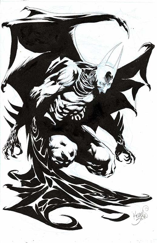 Hero Initiative charity auction art by Kelley Jones
