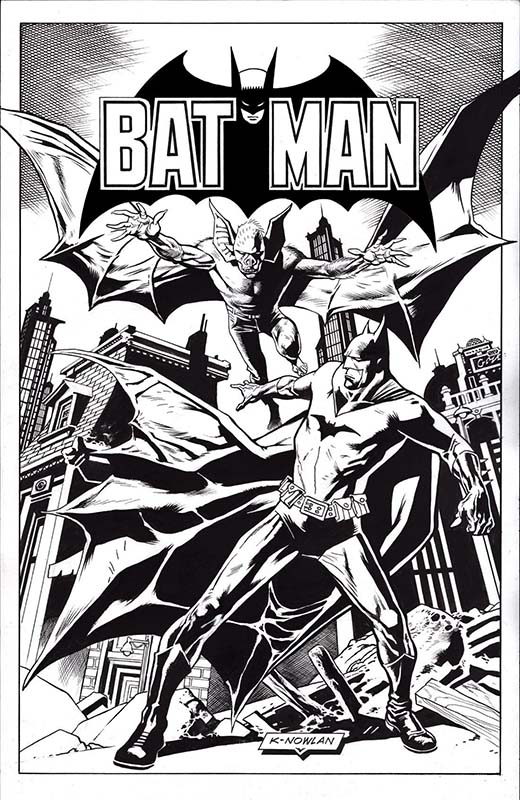 Hero Initiative charity auction art by Kevin Nowlan