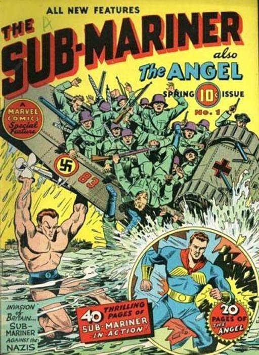 Inside the Guide Bill Everett created Namor, the Sub-Mariner