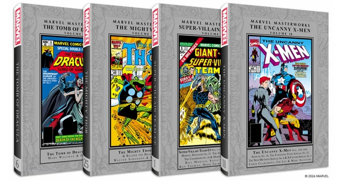 Thor, X-Men, Dracula, Super-Villain Marvel Masterworks on Kickstarter