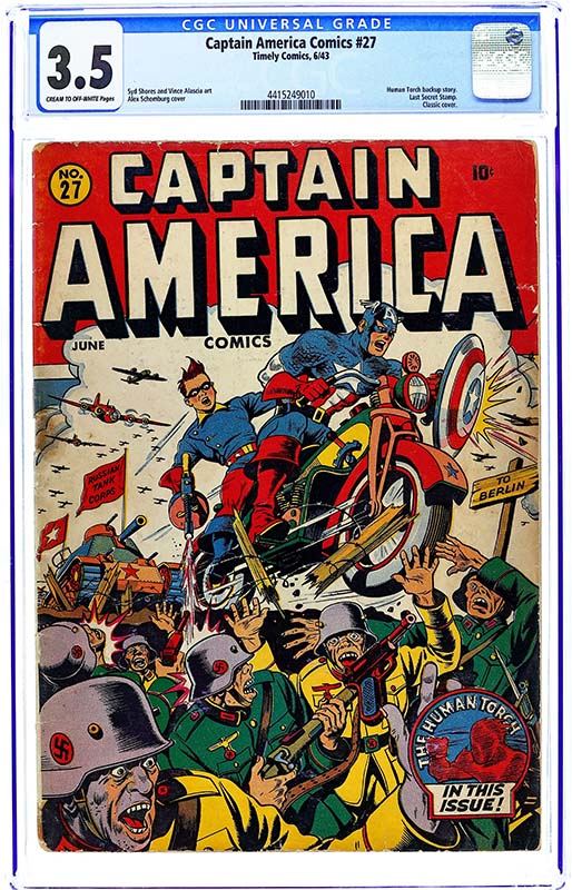 MyComicShop Captain America Comics #27