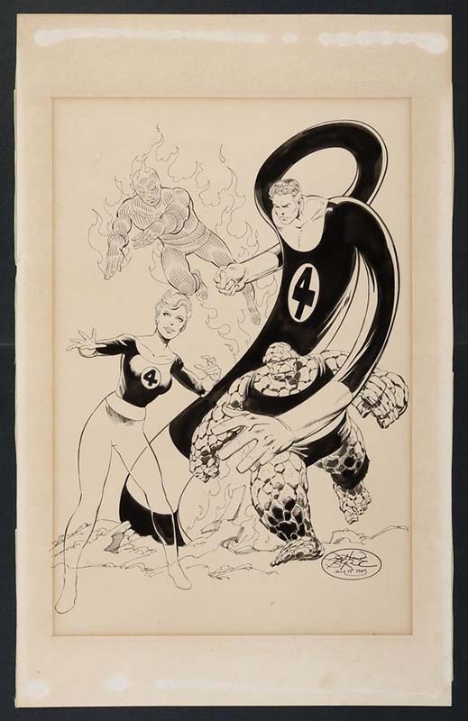 MyComicShop Fantastic Four commission by John Byrne