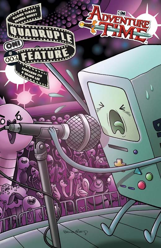 New comics this week Adventure Time Quadruple Feature #3
