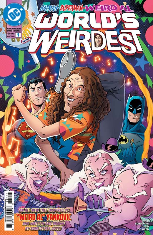 New comics this week Batman-Superman-Weird Al World’s Weirdest