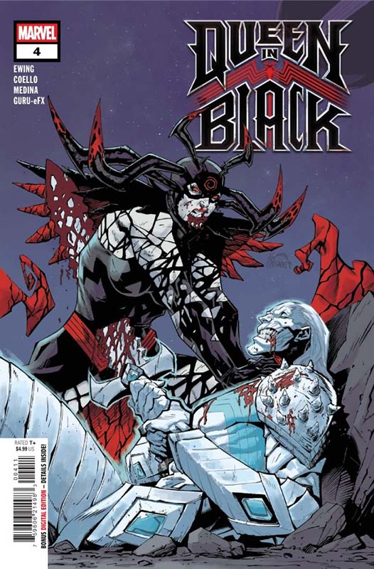 New comics this week Queen in Black #4