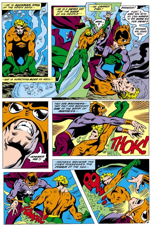 Ocean Master and Aquaman during one of their many fights