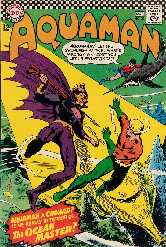 Ocean Master debuted in Aquaman #29