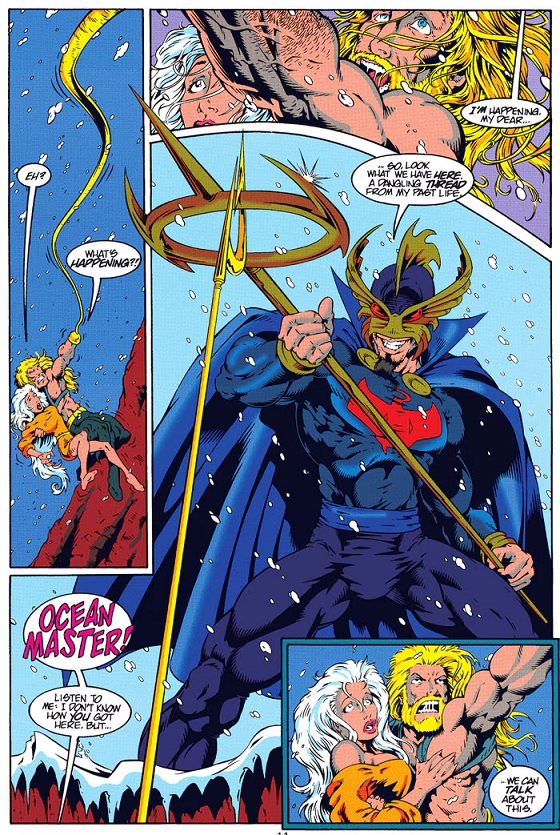 Ocean Master with mystical powers after Crisis on Infinite Earths