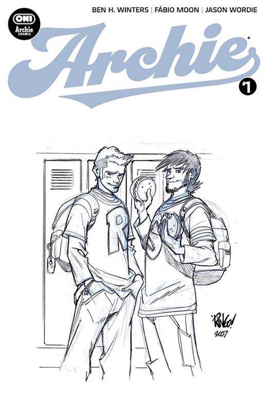 Oni Press Baltimore Comic-Con exclusive Archie #1 cover by Mike Wieringo