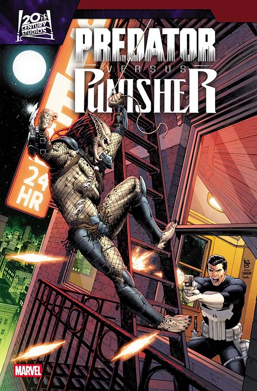 Predator Vs. Punisher #2 variant cover by Paulo Siqueira
