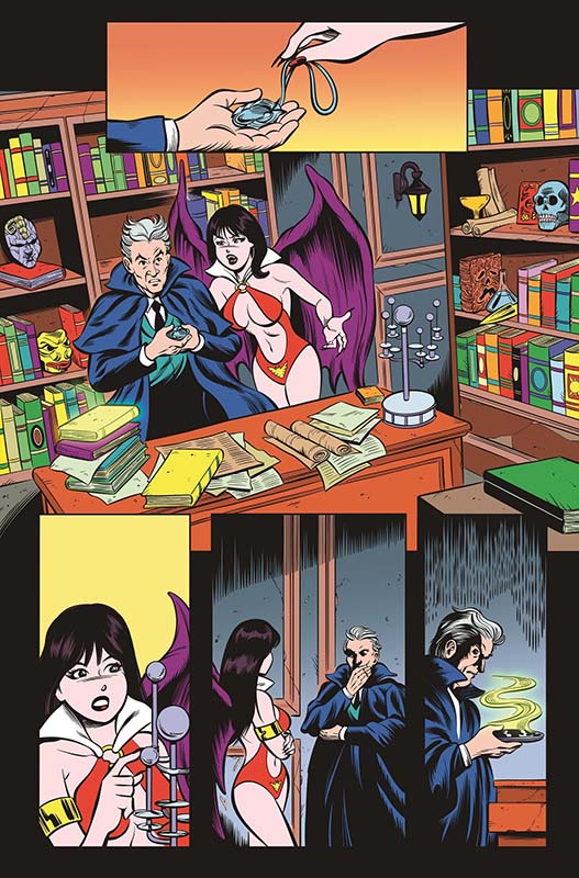 Sabrina the Teenage Witch X Vampirella #1 interior page 2