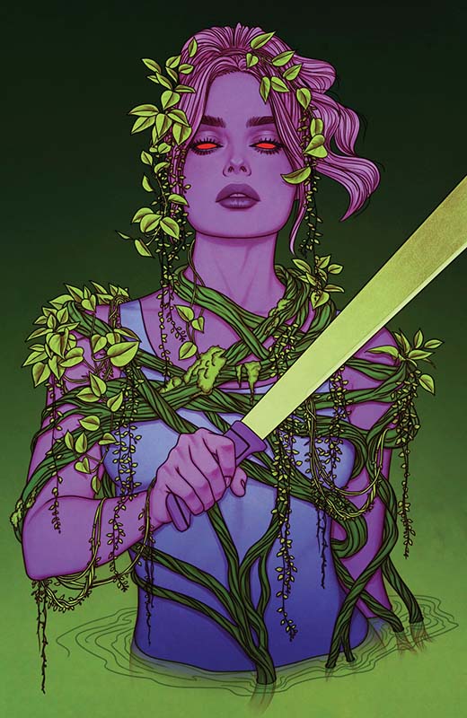 Swamp Thing is Killing the Children cover B full art variant by Jenny Frison