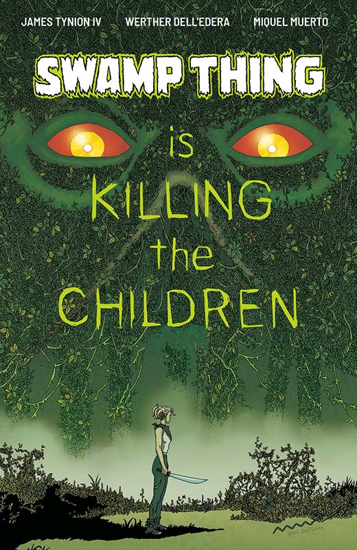 Swamp Thing is Killing the Children cover D STIKTC homage variant by Morazzo