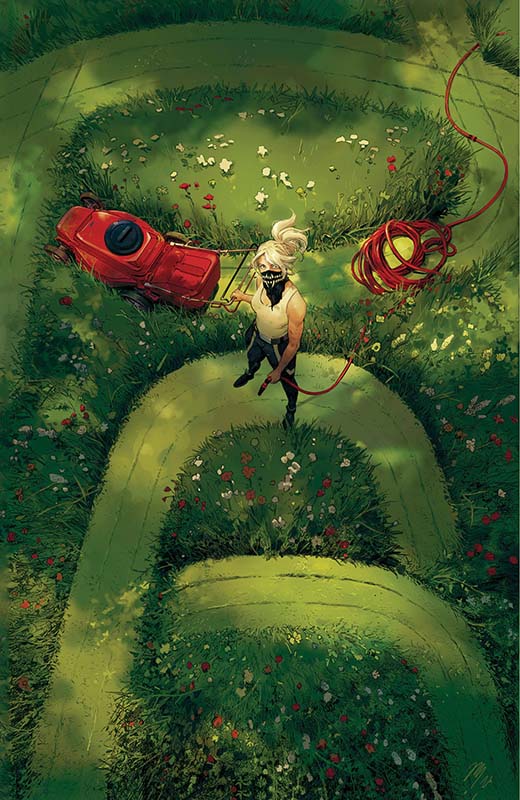 Swamp Thing is Killing the Children cover L 1 in 50 incentive by Martínez Bueno